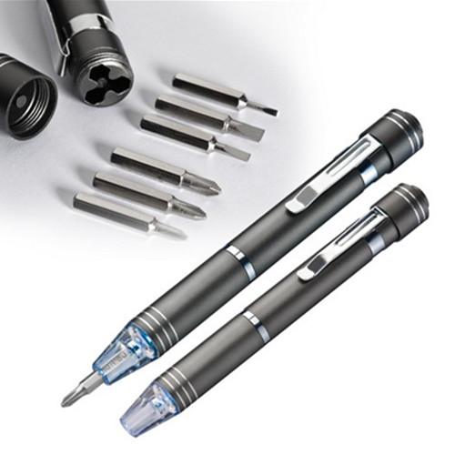 Multi led pocket screwdriver