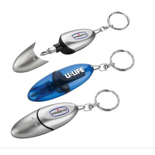 Mini screwdriver set keychain