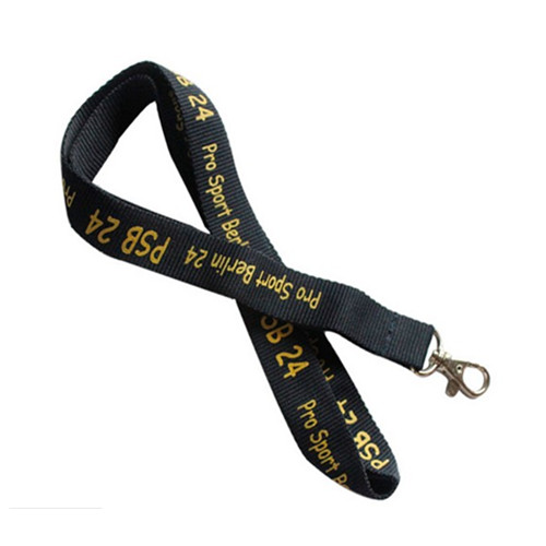 Promotional printed polyester lanyard