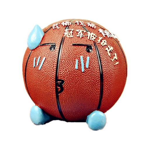 Promotional Funny Basketball Shape Saving Box