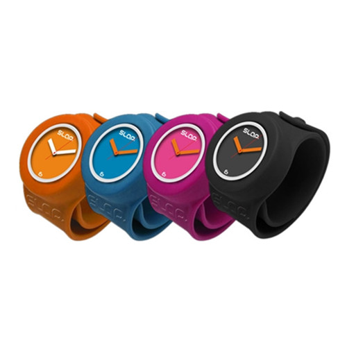 Promotional Waterproof Silicone Bracelet Slap Watch