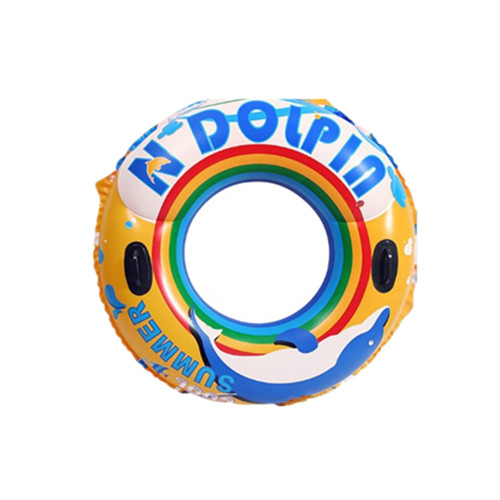 Round shape inflatable swimming ring