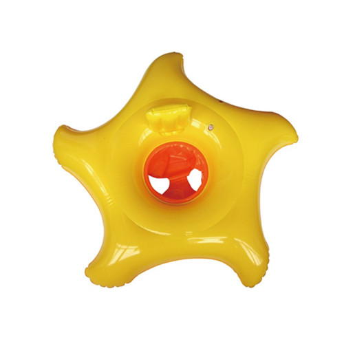 Star shape inflatable swimming ring