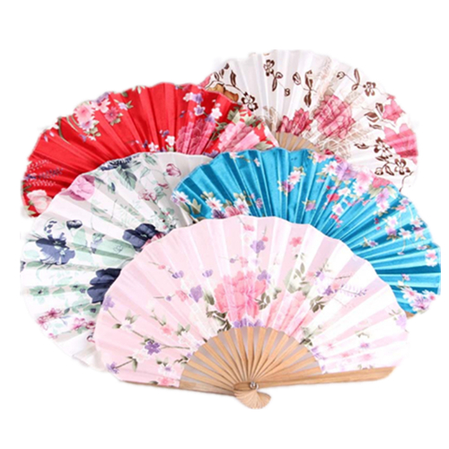 Promotional Silk Dance Fan