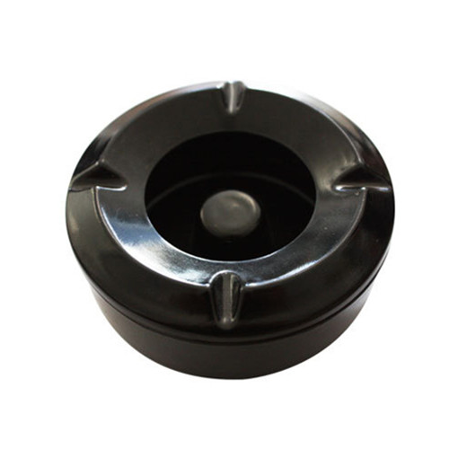 Round shape ceramic cigarette ashtray