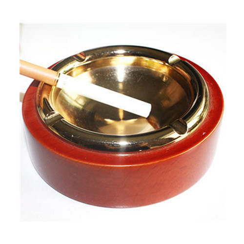 High quality plastic and stainless steel cigarette ashtray