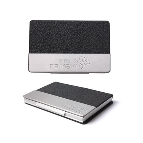 High Quality PU Leather Business Card Case