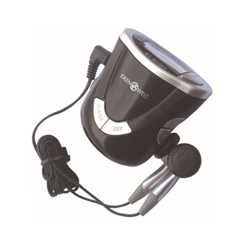 Black color radio digital pedometer