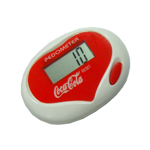 Cheap heart shape digital pedometer