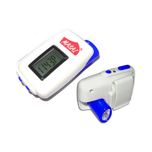 Promotional led digital pedometer
