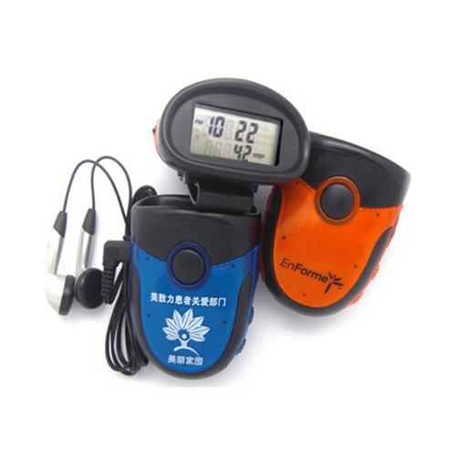 Multifunction radio pedometer