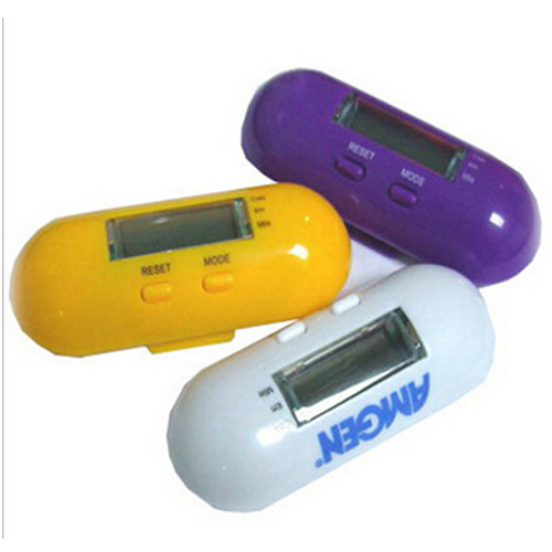 Pill shape medical pedometer