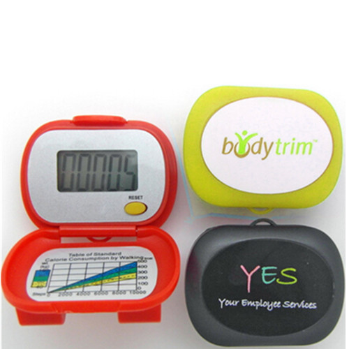 Promotional simple flip pedometer