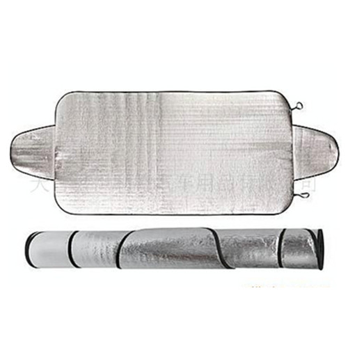 Customized printing pe bubble car front side window sunshade