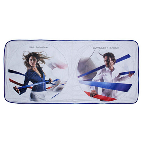 Customized printing TYVEK car front window sunshade