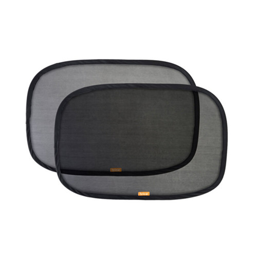 2PCS black color car side window sunshade