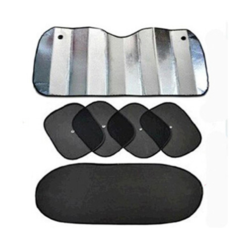 Best Sell 6pc car windshield auto glass rear window sunshade