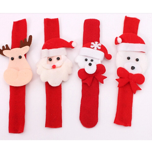 Christmas slap wrap bracelet wristband