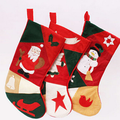 Promotional cheap customized shape christmas gift pouch