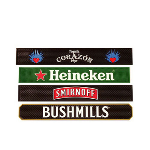 High Quality Plastic Promotional Gift 3D PVC Bar Mat