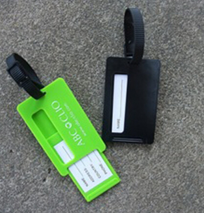 Promotional ABS sliding luggage tag