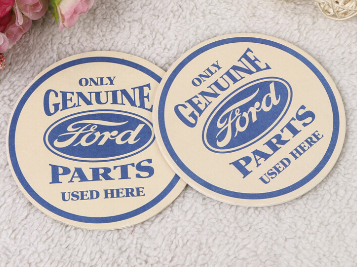Customized printing absorbent paper coaster, blotting paper coaster