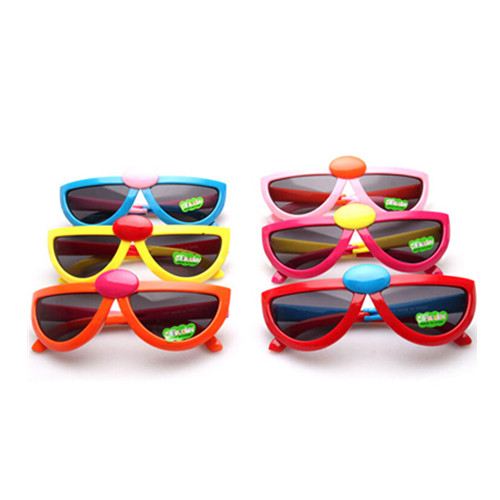 Fashional plastic beatle ladybird shape folding children sunglass for kid