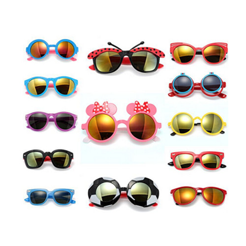 Fashional style children cartoon shape uv protection baby sunglass