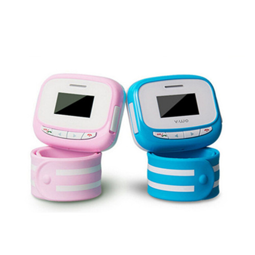 With monitoring phone and anti-lost GPS tracking smart watch for children and old man