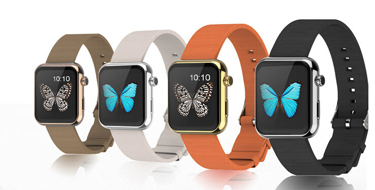 With anti-lost and camero and pedometer and heart rate function smart watch