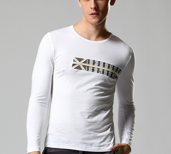 Promotional cheap cotton round neck shirt for men