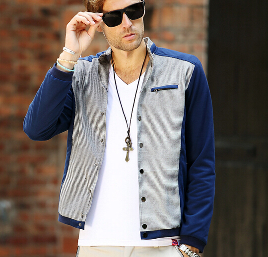 Promotional 97% polyester and 3% cotton spring or autumn coat and jacket