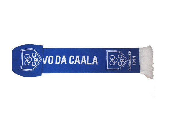 Promotional Football Fan Knitted Sport Scarf with cap