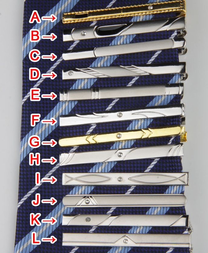 Wholesale wedding metal collar bar for tie