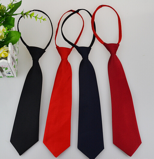 28cm children zipper tie, student zipper tie