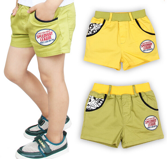 Wholesale child leisure short pants, child boy casual trousers