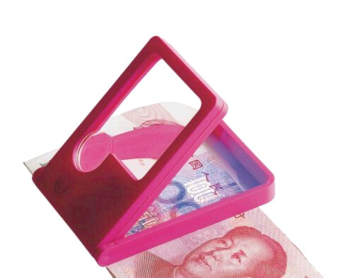 Wholesale card magnifier with led and uv lamp