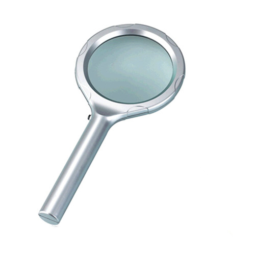 2x 90mm 6pcs leds reader handle magnifier