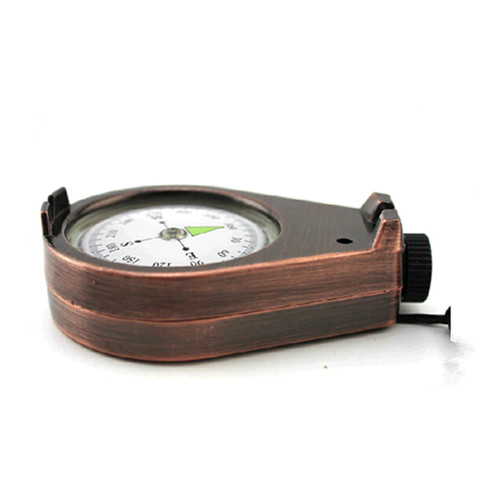 Promotional brass cover zinc alloy metal compass