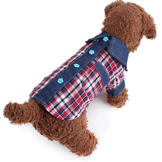 Wholesale cheap denim jeans pet cloth, denim dog cloth