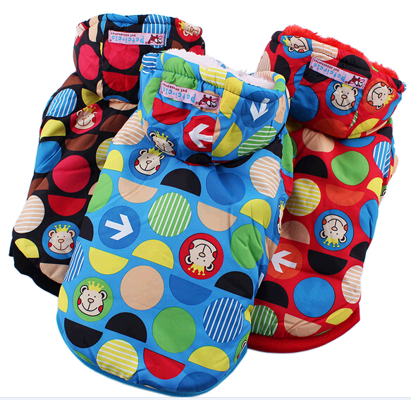 Fashional cotton wadded jacket winter pet cloth for dog or cat