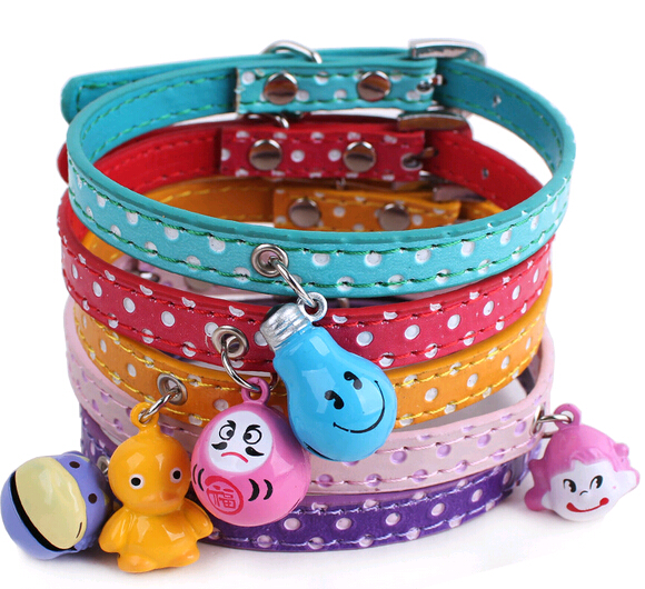 Cute pu dog collar, cute pu personalized dog collar,unique dog collars