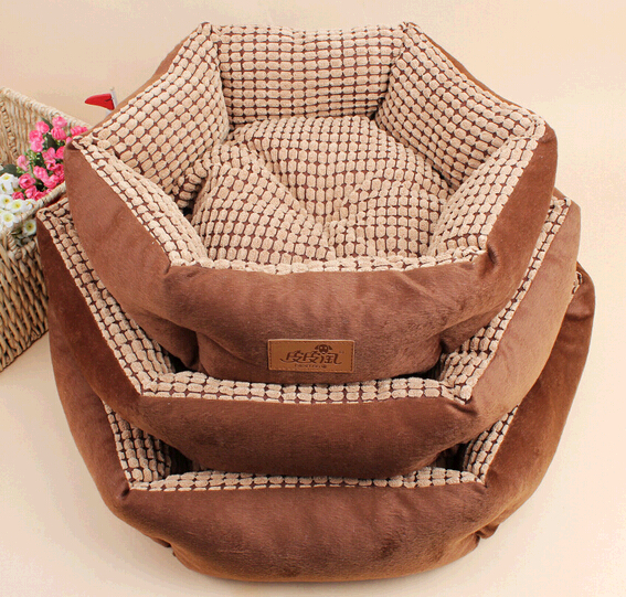 High quality hexagon shape pet house and pet bed