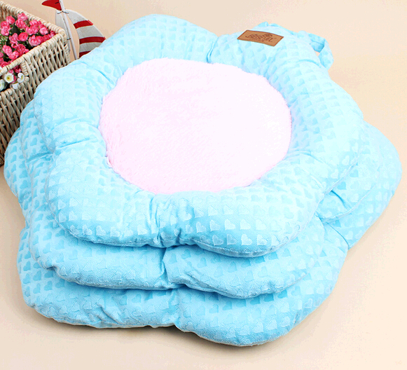 Solar flower shape pet bed and pet mat for dog and cat