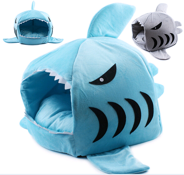 Wholesale shark shape foam pet house for dog or cat