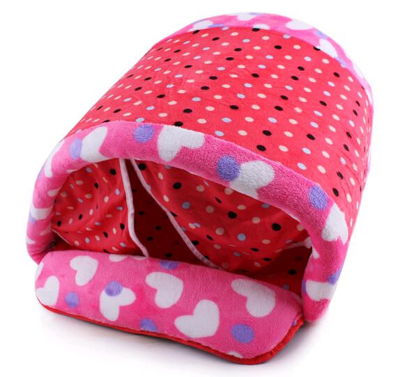 Wholesale  with dot printing deluxe pet houses, luxury dog houses
