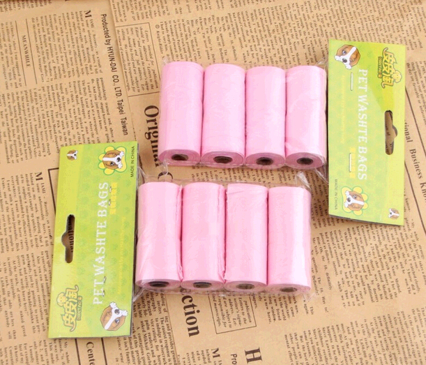 Promotional cheap pet washte bag or pet poop bag for dog or cat