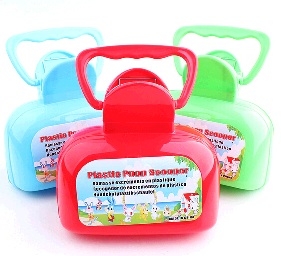 Wholesale cheap plastic pet pooper scoopers for dog or cat