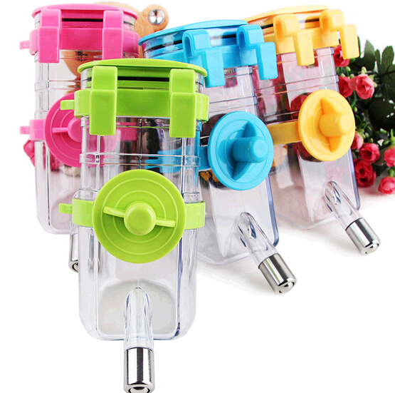 350ml with stainless steel water outlet Hang up automatic pet feeder for dog or cat