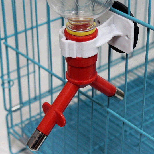 Promotional hang up plastic pet feeder
